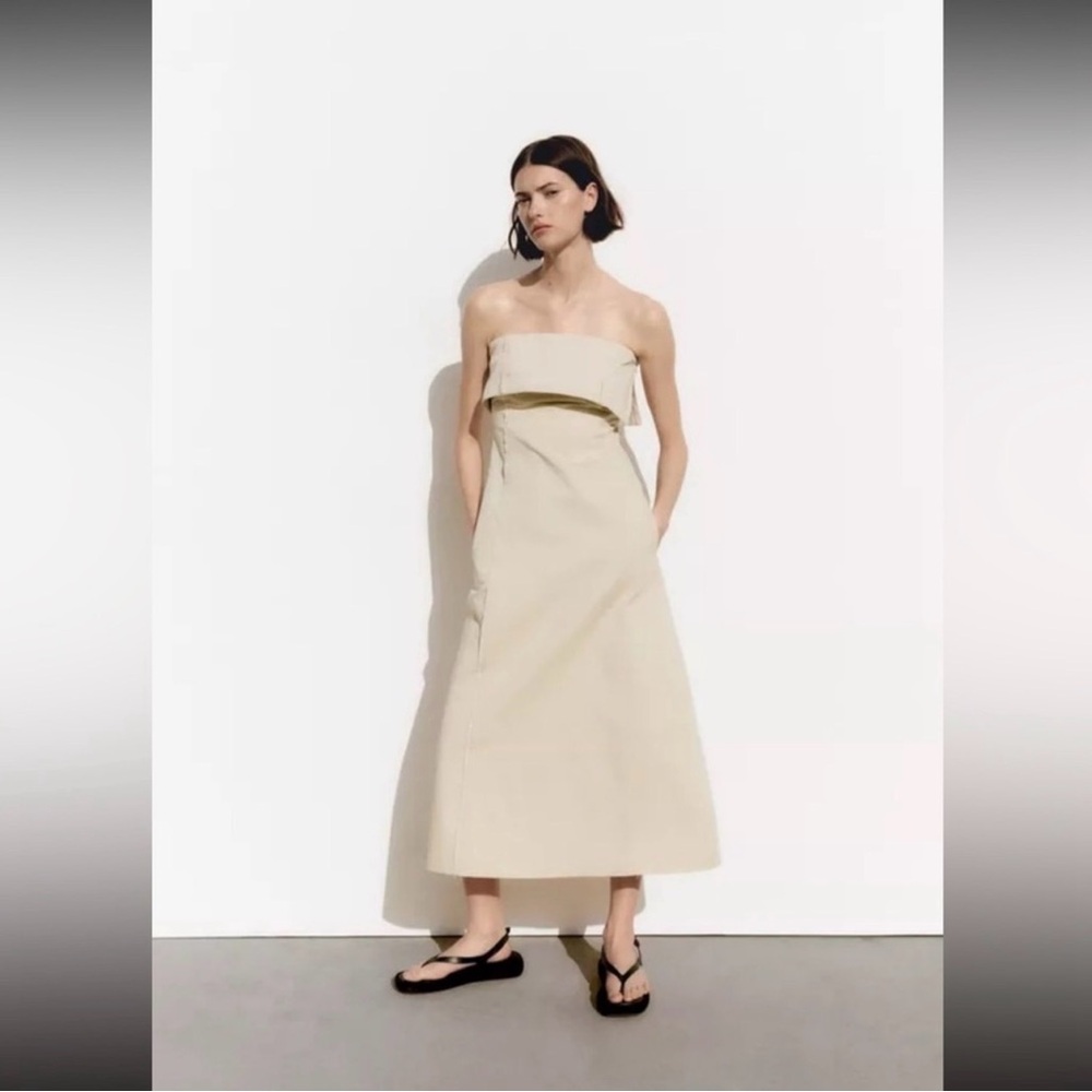 Zara trench dress